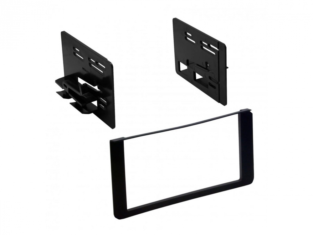 Monteringsram dubbeldin för Cadillac Escalade / GM, svart plastdel.