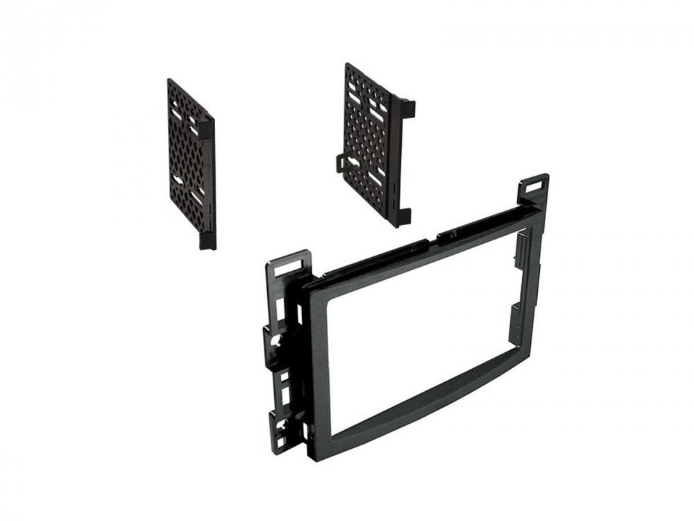 Installationskit för dubbeldin, inklusive ram och fästen för Chevrolet-modeller.