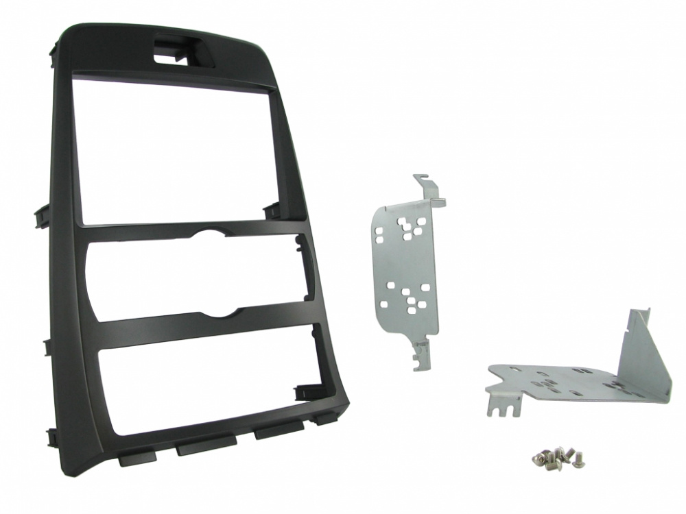 Monteringsram för 2-din stereo, passande Hyundai Genesis 2010-2012.
