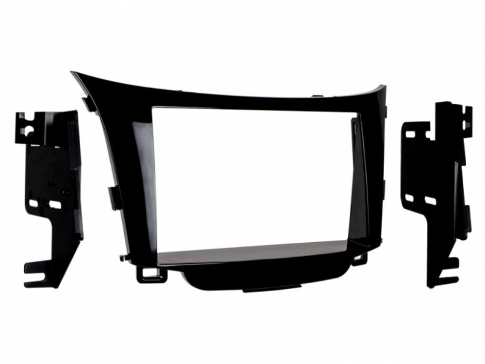 Monteringsram för 2-din bilstereo till Hyundai Elantra GT 2013.