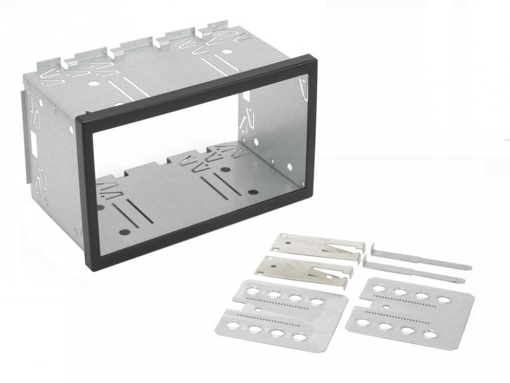 Monteringsram för dubbel-DIN till Mercedes ML/Vaneo 2005.