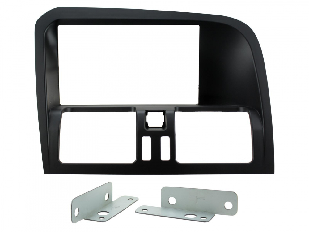 Monteringsram för dubbel-DIN stereo till Volvo XC60 2008-2017.