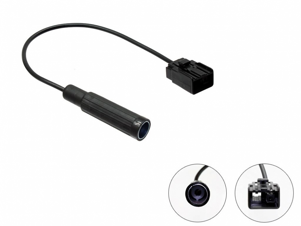 Adapterkabel för Volvo med hon-kontakter i DIN-format.