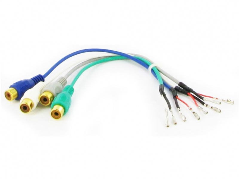 BMW Aux in - RCA & 3,5mm-kontakter, I-BUS fordon