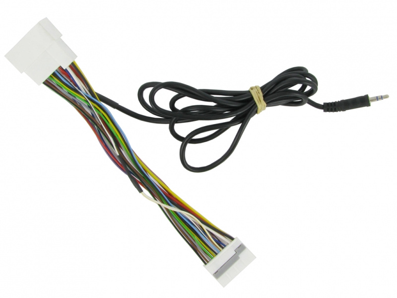 Kablage med flera ledningar och 3,5mm-kontakt för Hyundai och Kia.