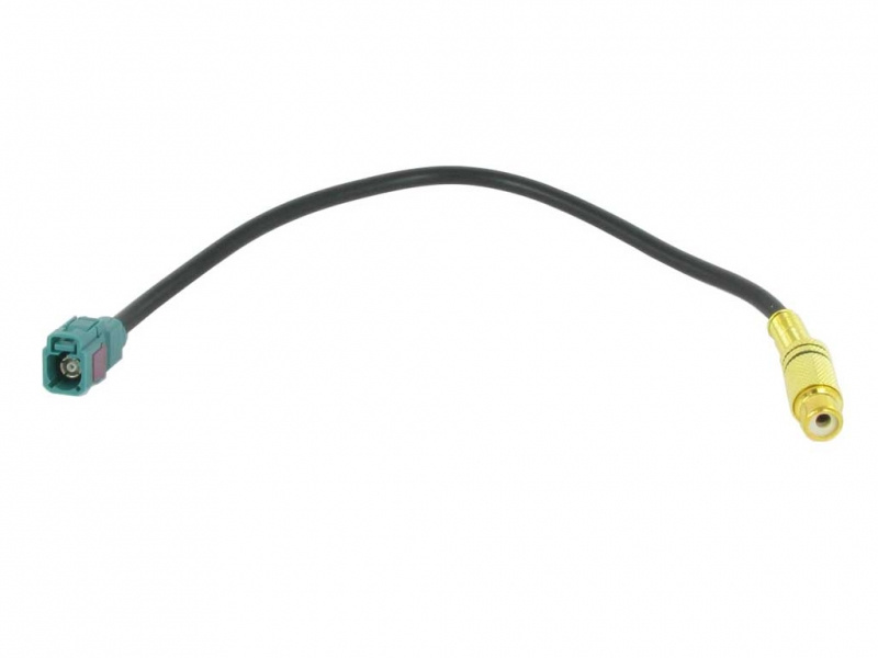 Aux-kabel - Fakrakontakt till 1 x Video RCA-kontakt