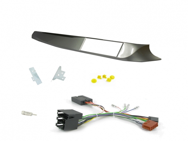 Installationskit med delar för Alfa Romeo Giulietta 10-14, färg silver.