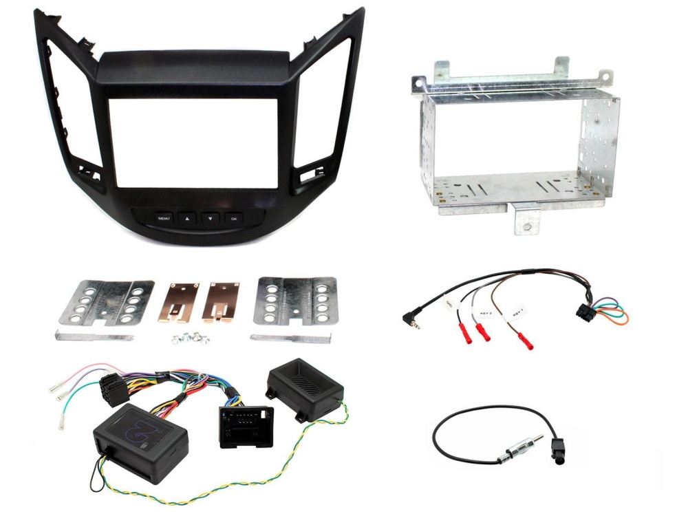 Installationskit för bilstereo till Chevrolet Orlando 2010 och senare.