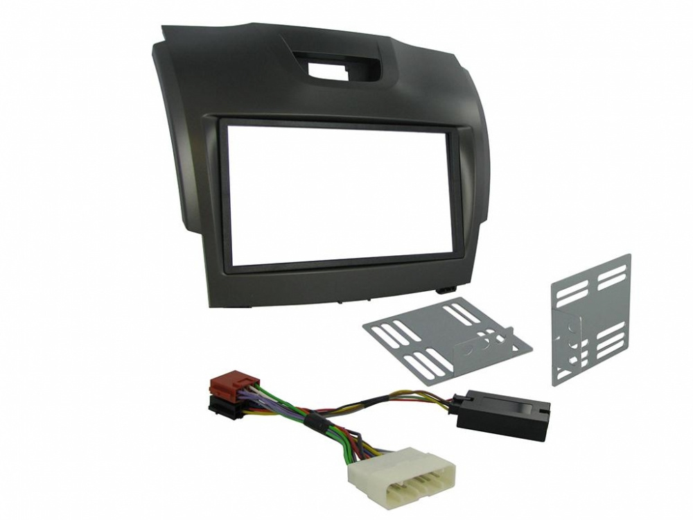 Installationskit för Chevrolet S-10/Colorado/Trailblazer 2012 > i silver/grått.