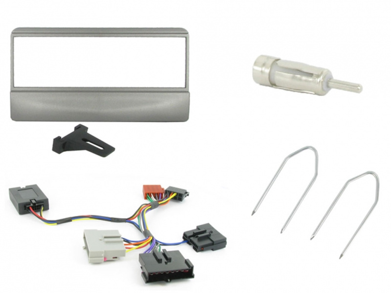 Installationskit för Ford <2004 med resistiva gränssnitt och tillbehör.