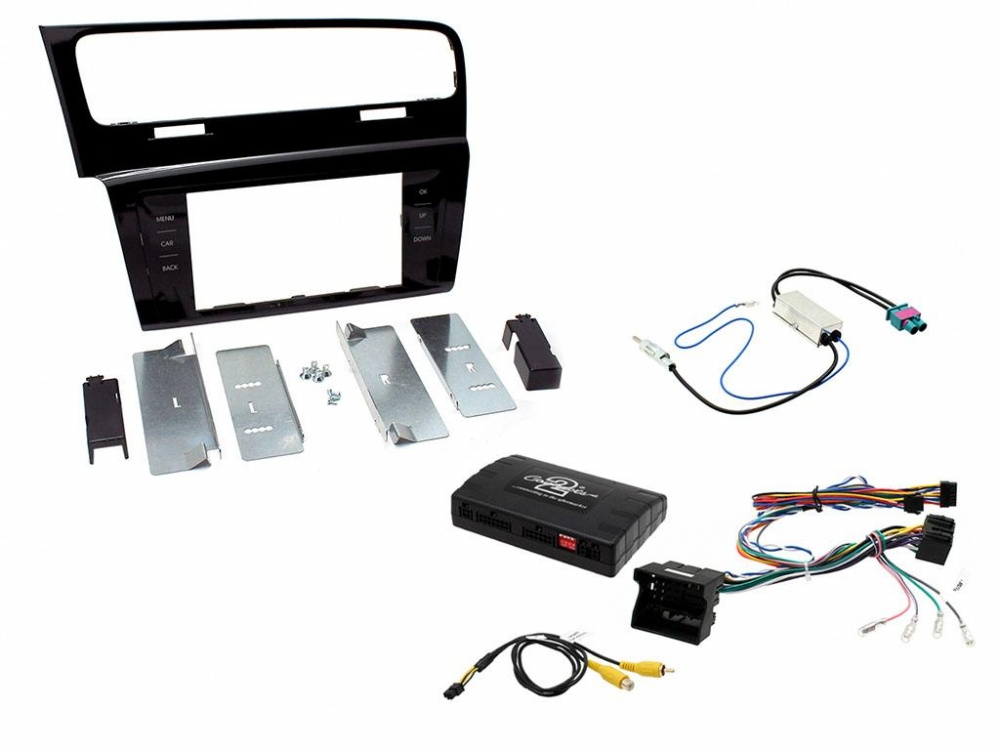 Installationskit för radiouppgradering i Volkswagen Golf 13> LHD.
