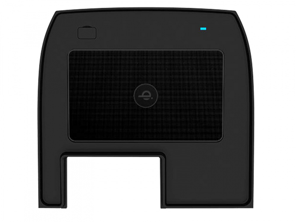 Qi-laddare för Honda Accord 2016-2018 med svart design och indikatorlampa.