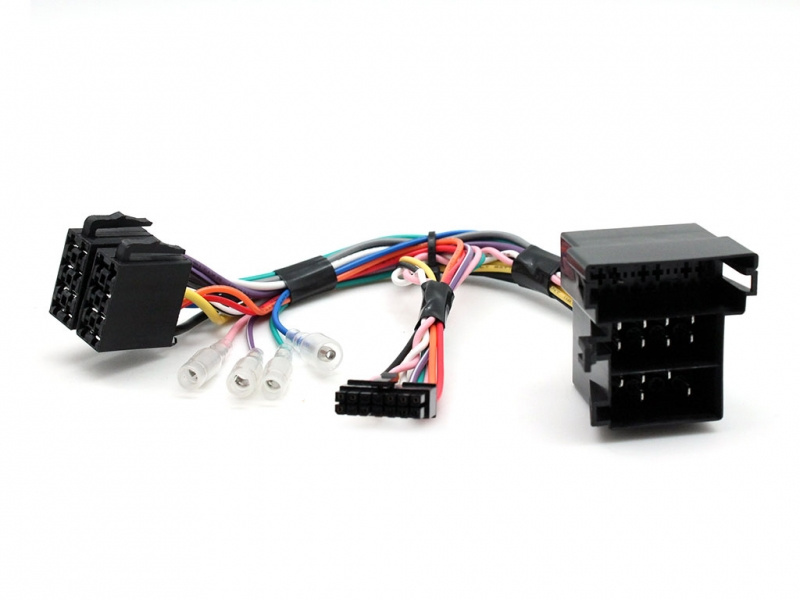 Rattstyrningskablage med flera kablar och kontakter för Ford KA Mini-ISO.