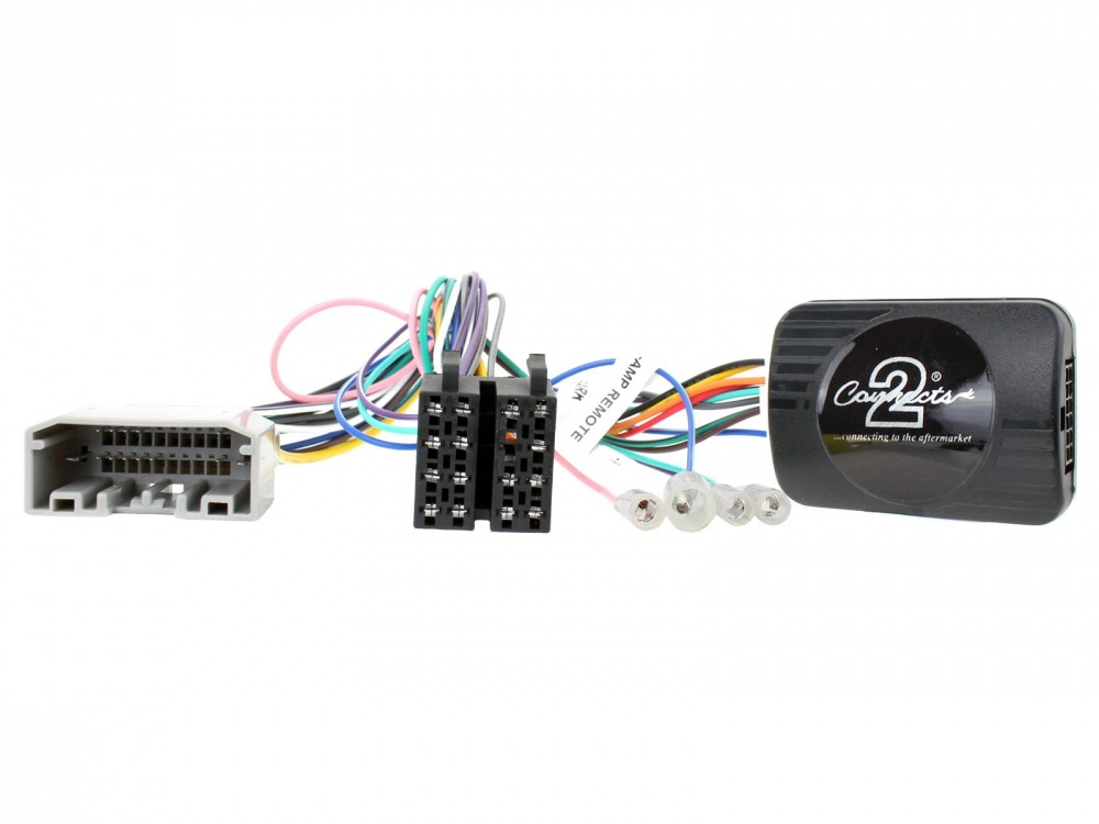 Rattstyrningskablage med kontakter för Jeep Grand Cherokee/Commander CAN-Bus.