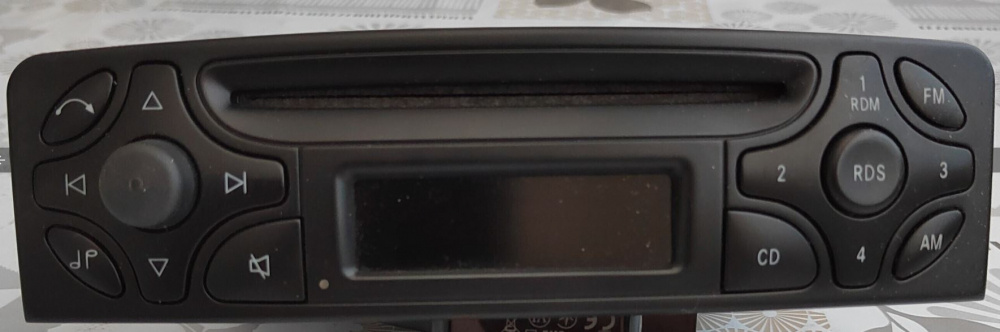 Rattstyrningskablage för Mercedes C-klass/CLK, 10-polig Mini-ISO.