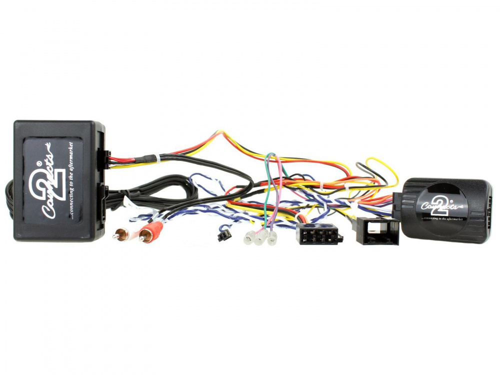 Rattstyrningskablage för Mercedes med fiberoptik och flera anslutningar.