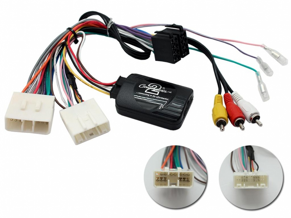 Rattstyrningskablage med kontakter för Subaru Impreza/Forester.