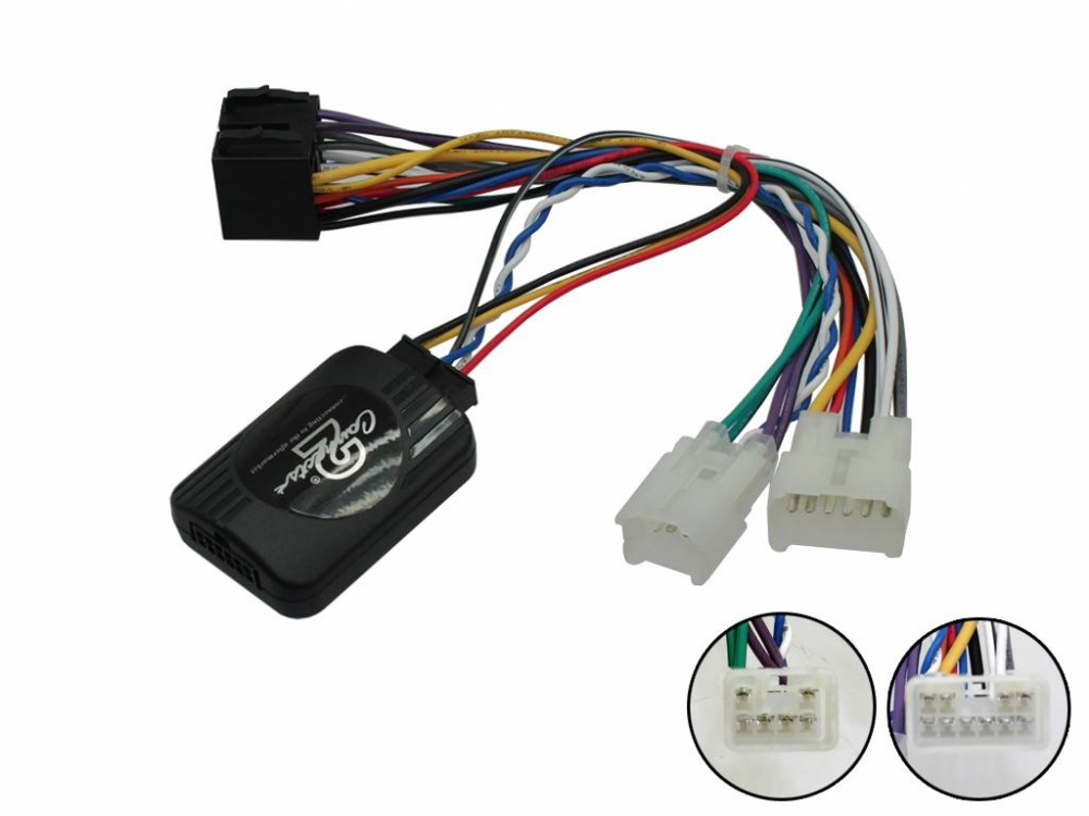 Rattstyrningskablage med kontakter för Toyota Vios 2013 och framåt.