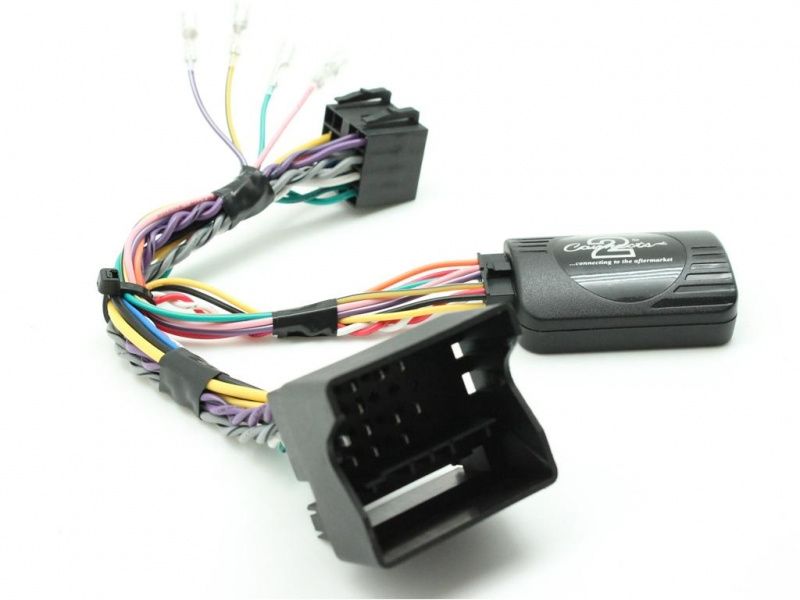 Rattstyrningskablage för Volkswagen Crafter, inkluderar flera kablar och kontakter.