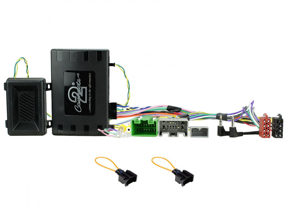 Adapter med kablar för integration av ljudsystem i Volvo V70/XC70 2012-2016.