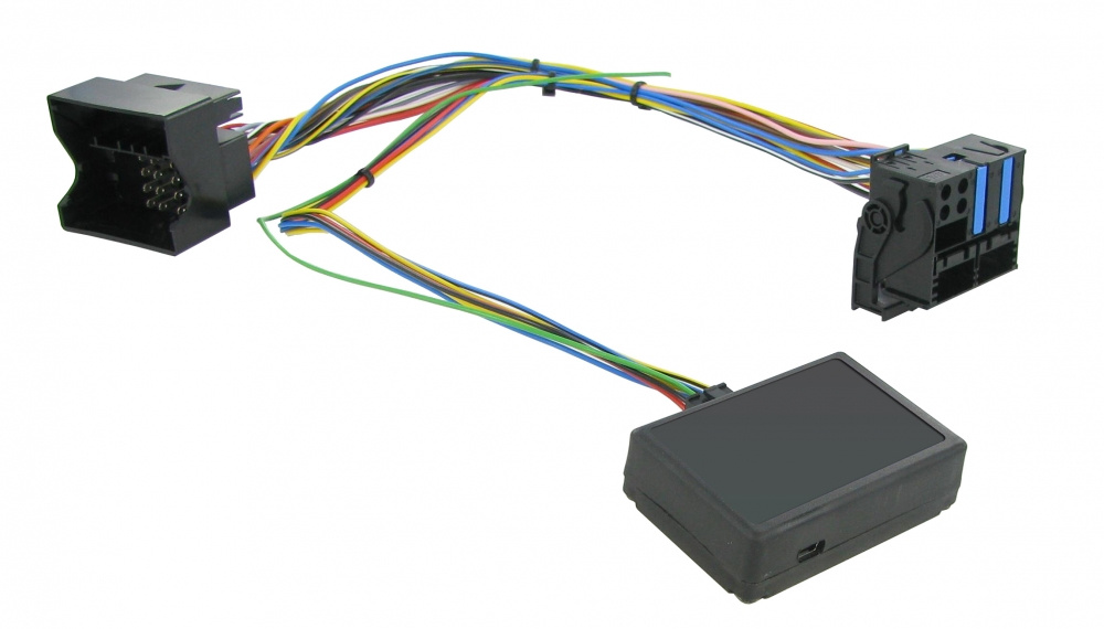 Kablage för Video In Motion till Citroen C5, med kopplingar och ledningar.