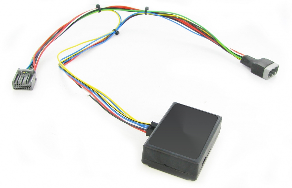 Kablage för video i rörelse, specifikt för Land Rover 3:e generationens navigation.