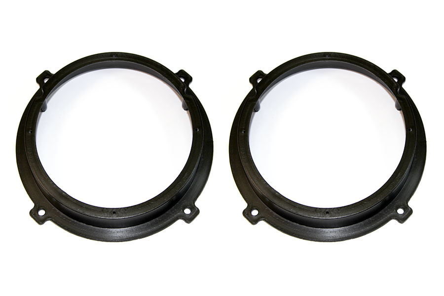 Två svarta högtalaradaptrar för Kia Sportage/Optima 2010-2016.