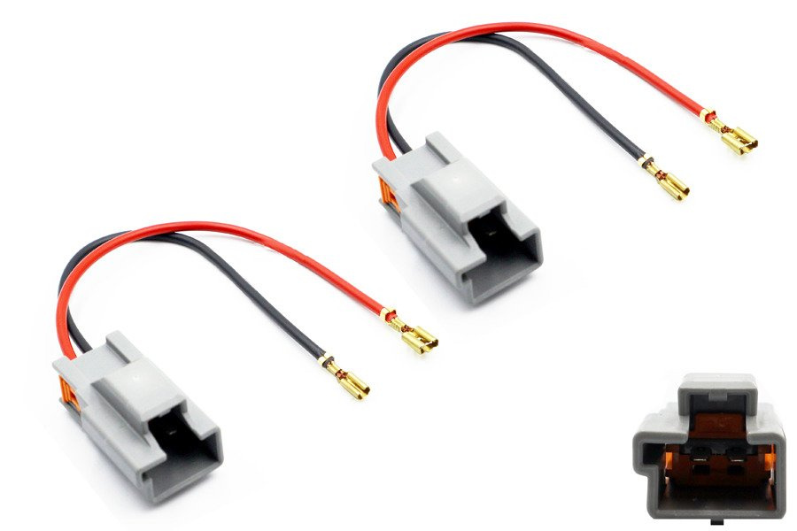 Högtalarkontakter med kablar för Volvo/Polestar dörrhögtalare.