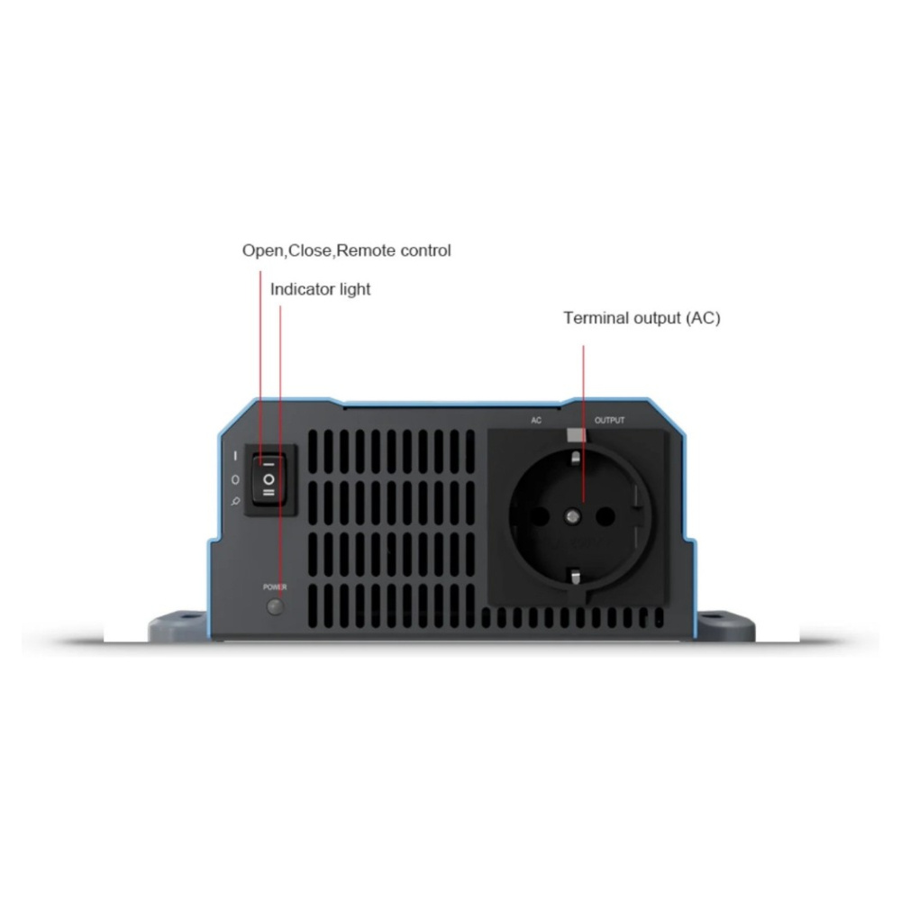 SONO Power IPPS1000-12, 12V till 230V inverter på 1000W