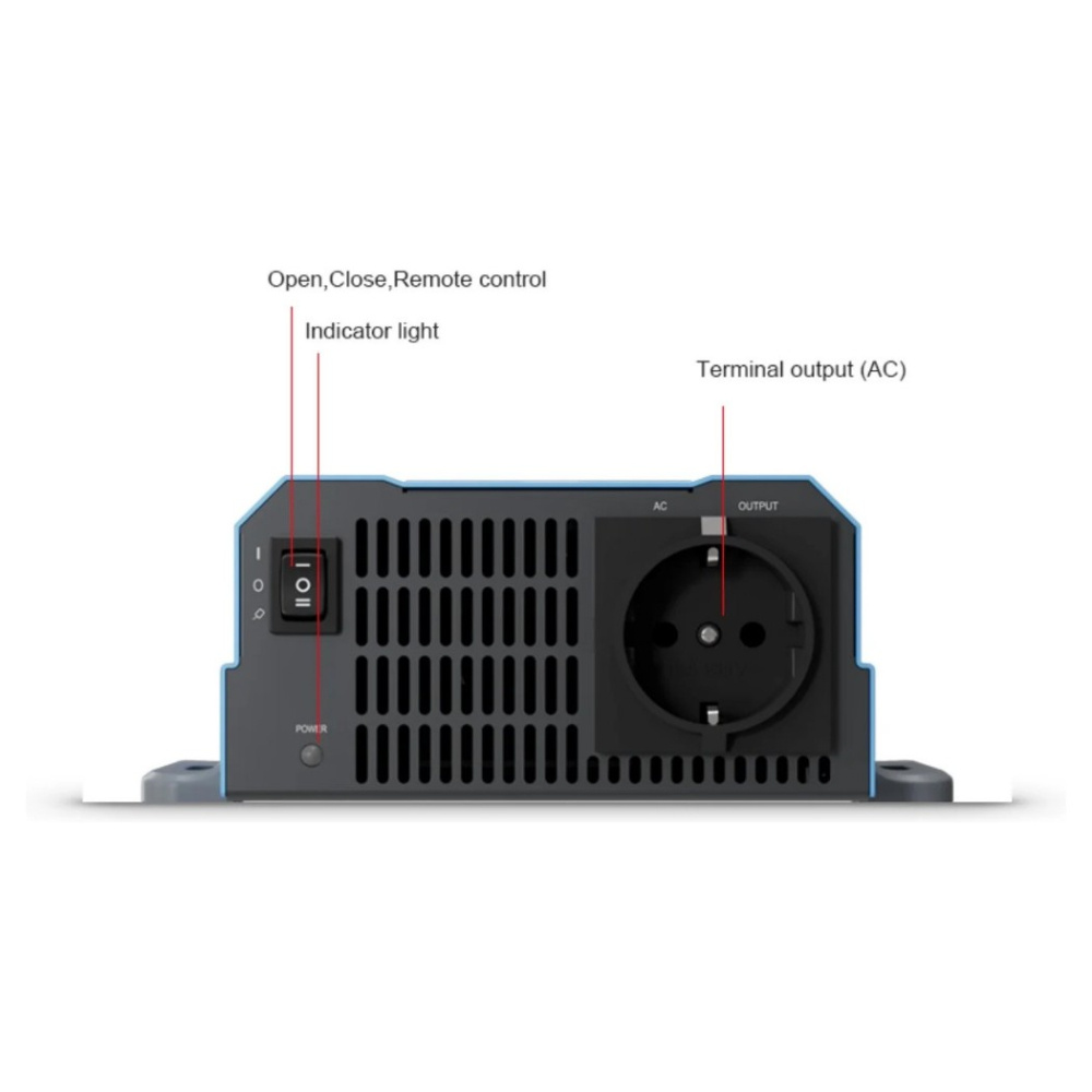 SONO Power IPPS1000-24, 24V till 230V inverter på 1000W