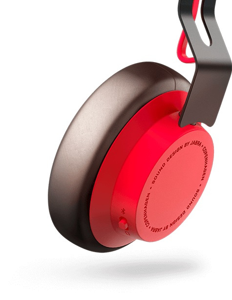 Jabra Move Trådlösa On-Ear Hörlurar Röd