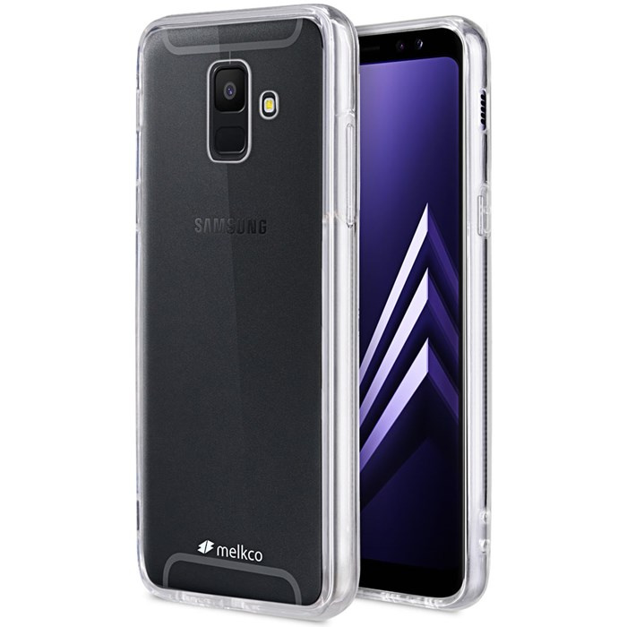 Transparent mobilskal för Samsung Galaxy A7 (2018).