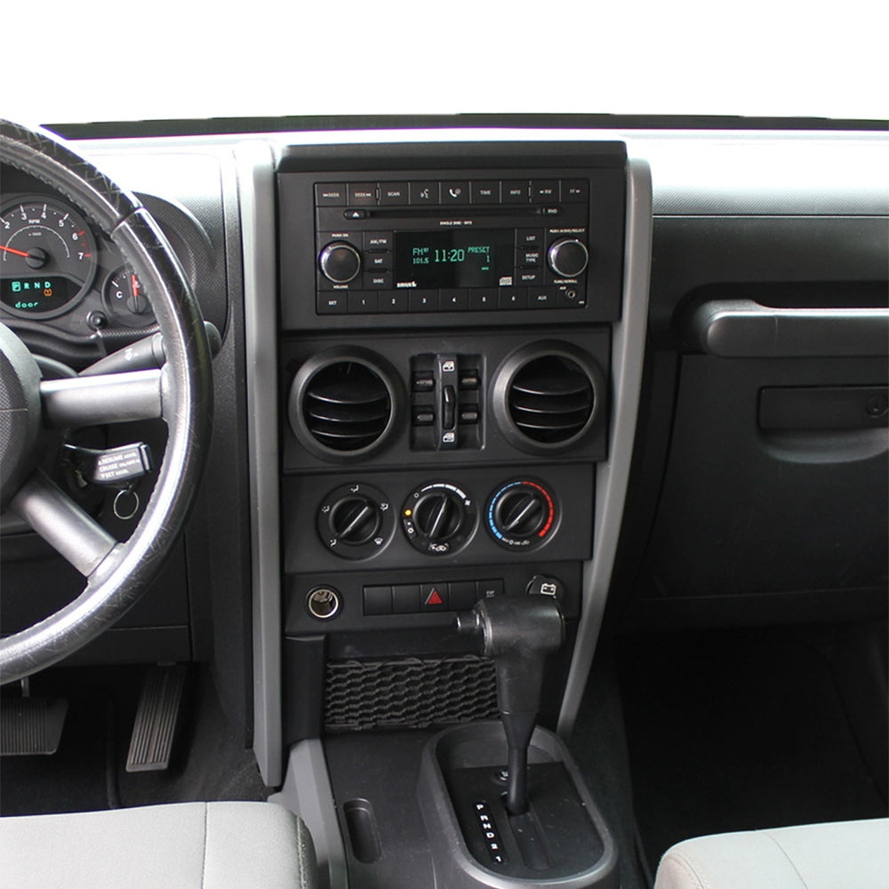 Auto-Connect Installationskit för 9-tums bilstereo, Jeep Wrangler 4-dörrars 2007-2010