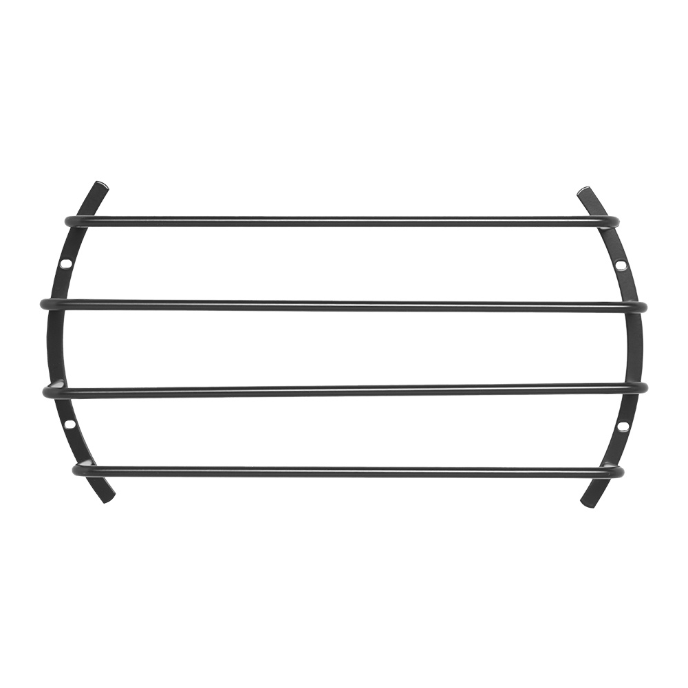 Högtalargaller i svart metall för 12 tums högtalare.