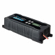 Auto-Connect IBC25X, 25A batteriladdare En svart batteriladdare med digital visning och anslutningskablar.