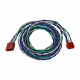 Auto-Connect ISO-ISO 3m förlängning för högtalare, 2x0.75mm² Förlängningskabel för högtalare, 3 meter, med två kontakter.
