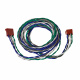 Auto-Connect ISO-ISO 3m förlängning för högtalare, 2x0.75mm² Kabel med två kontaktändar, 3 meter lång, används för högtalarförlängning.
