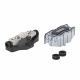 Auto-Connect AFS Level 1 säkringshållare med 40A-säkring, 10-22mm² En säkringshållare med en 40A-säkring och isolerande lock.
