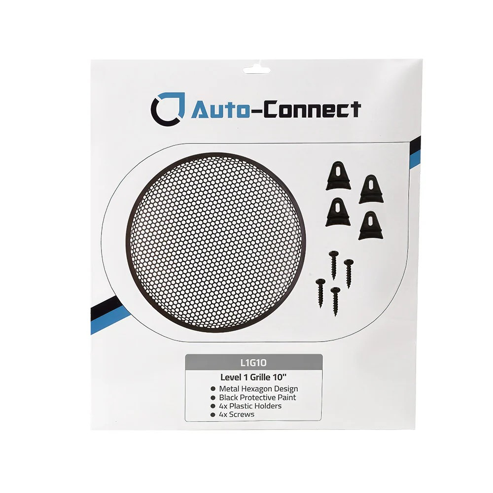 Auto-Connect Hexagon högtalargaller, 10 tum