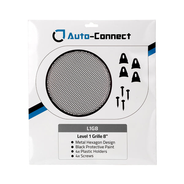 Auto-Connect Hexagon högtalargaller, 8 tum