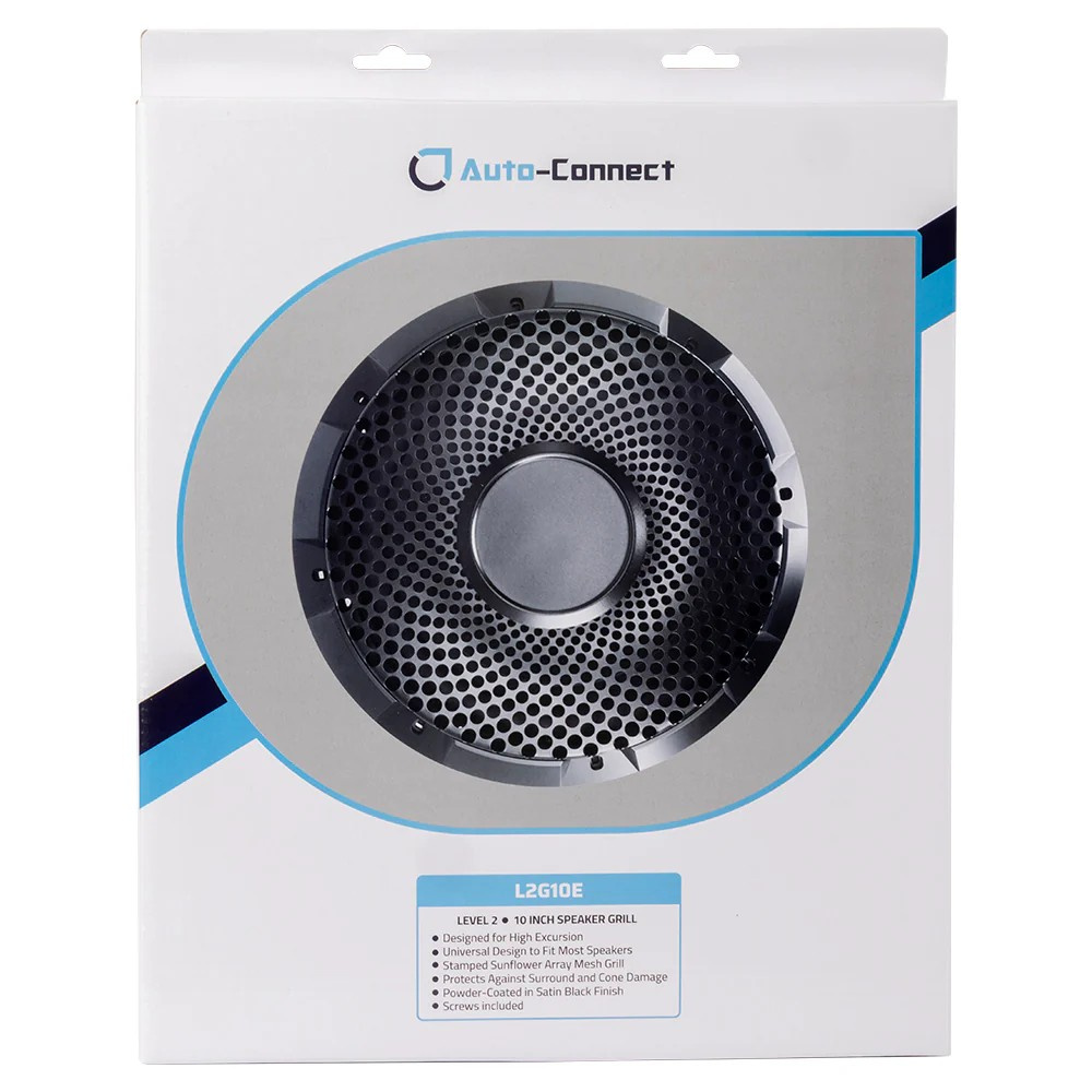 Auto-Connect L2G10E High Excursion Grill, 10 tums högtalargaller