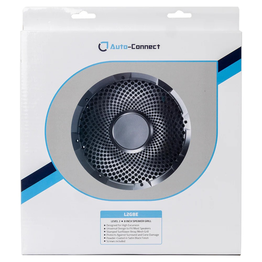 Auto-Connect L2G8E High Excursion Grill, 8 tums högtalargaller