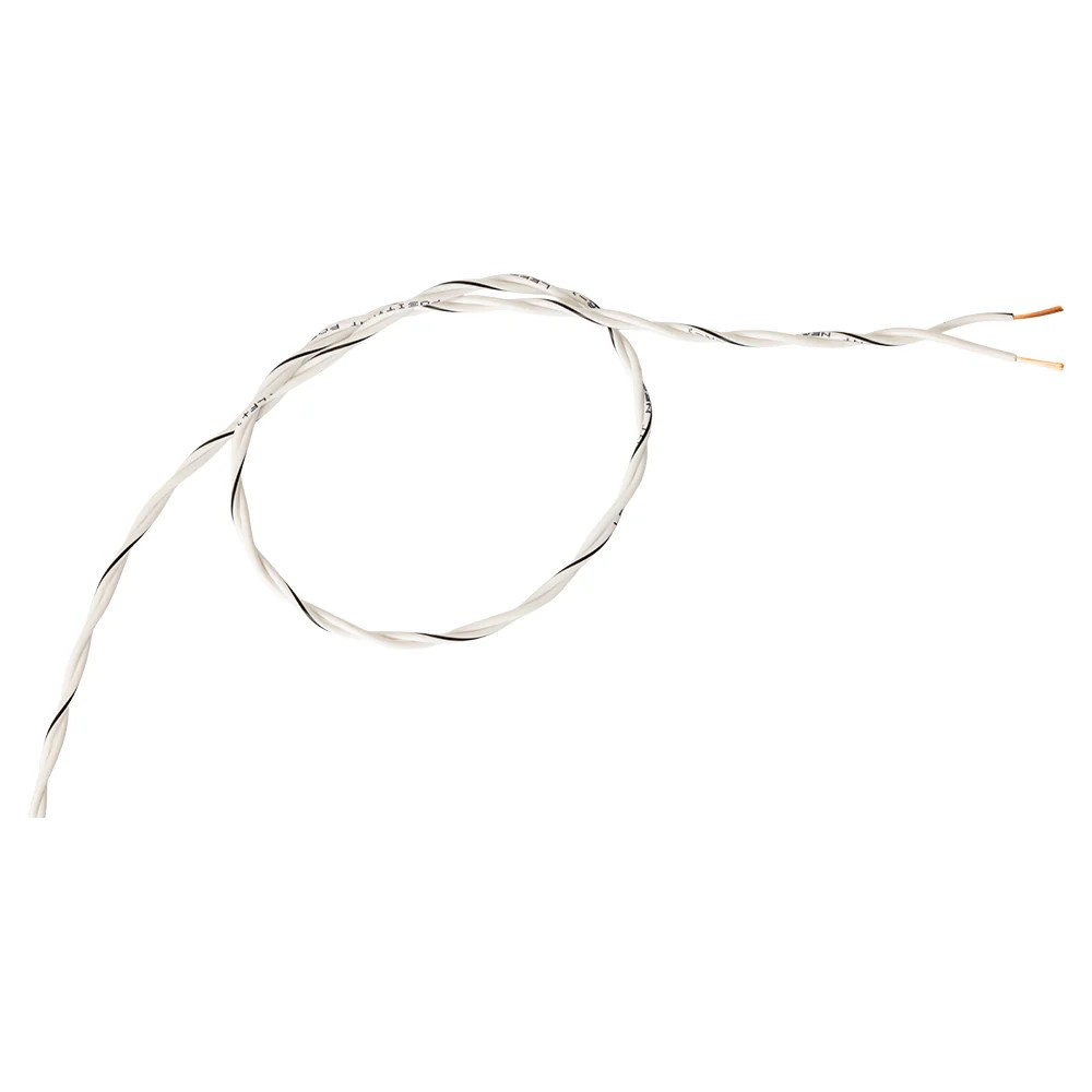 Auto-Connect tvinnad högtalarkabel 2x0.8mm² vit, pris per meter