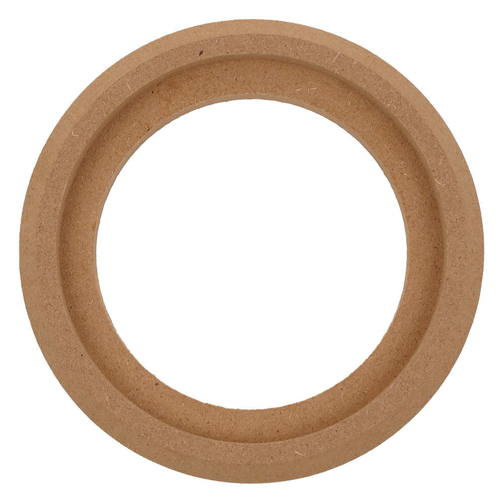 MDF-ring för diskant, 82 mm i diameter, obehandlad.