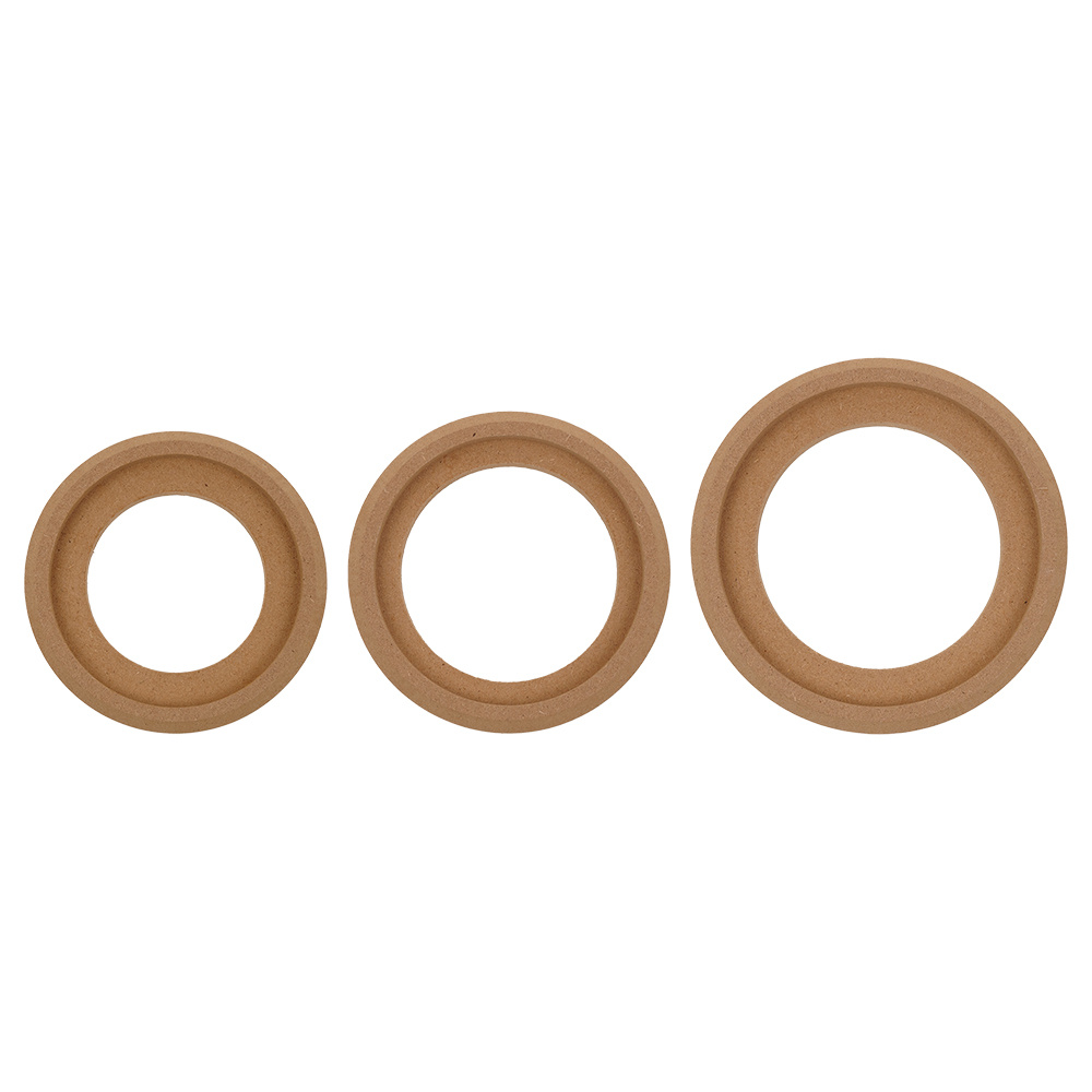 MDF-ring i tre storlekar för diskant, 92 mm.