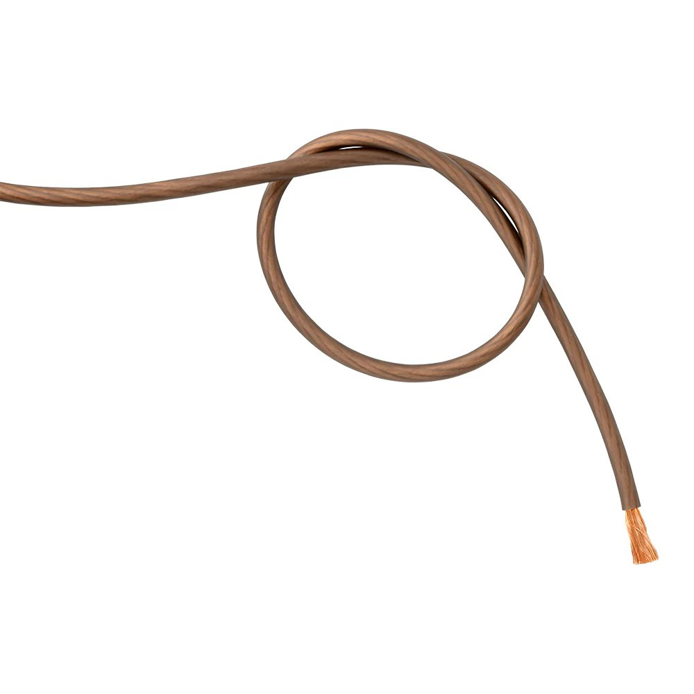 Auto-Connect svart strömkabel OFC 10.2mm², metervara