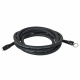 Auto-Connect 2.5 meter strömkabel CCA 21.6mm², svart En svart strömkabel med ringterminal, 2.5 meter lång, 21.6mm².