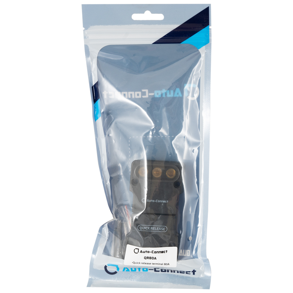 Delbar strömadapter i förpackning, för upp till 10mm² kablar.