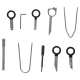 10-pack urtagningsnycklar från Auto-Connect 10-pack urtagningsnycklar från Auto-Connect