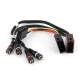 Auto-Connect Specialkabel RCA till ISO 9-5, 9-3